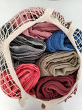 Netted Handle Bag
