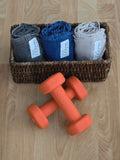 FIT Stripe & Waffle Towels