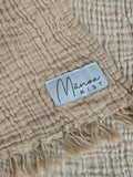 Travel Blanket (SMALL) Beige