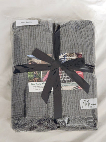 Travel Blanket (SMALL) Grey