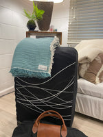 Travel Blanket Aqua